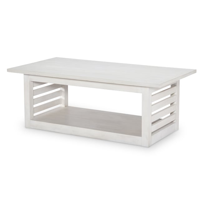 Legacy Furniture Edgewater Sand Dollar White Cocktail Table LGC-1313-103