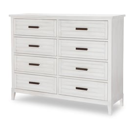 Legacy Furniture Edgewater Sand Dollar White 8 Drawers Dresser