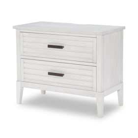 Legacy Furniture Edgewater Sand Dollar White Bachelors Chest Night Stand