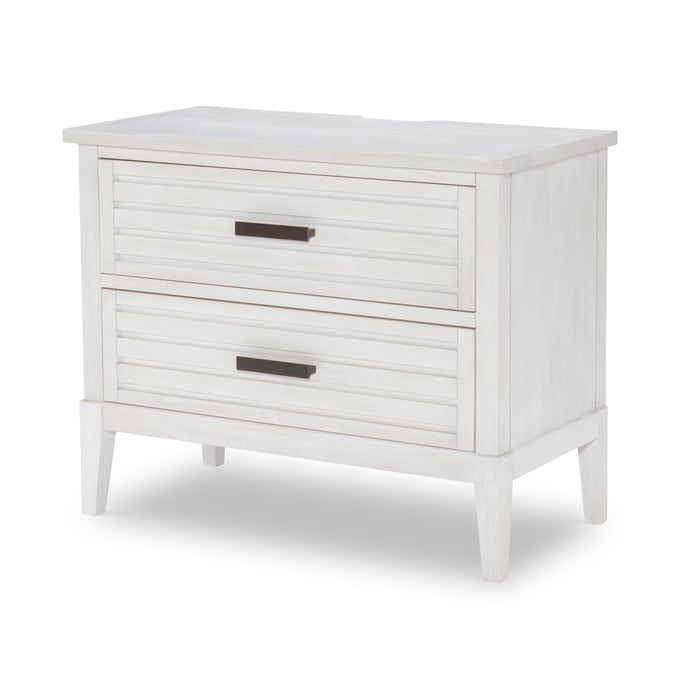 Legacy Furniture Edgewater Sand Dollar White Bachelors Chest Nightstand LGC-1313-3200C