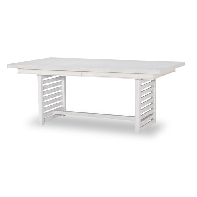 Legacy Furniture Edgewater Sand Dollar White Trestle Table LGC-1313-622K