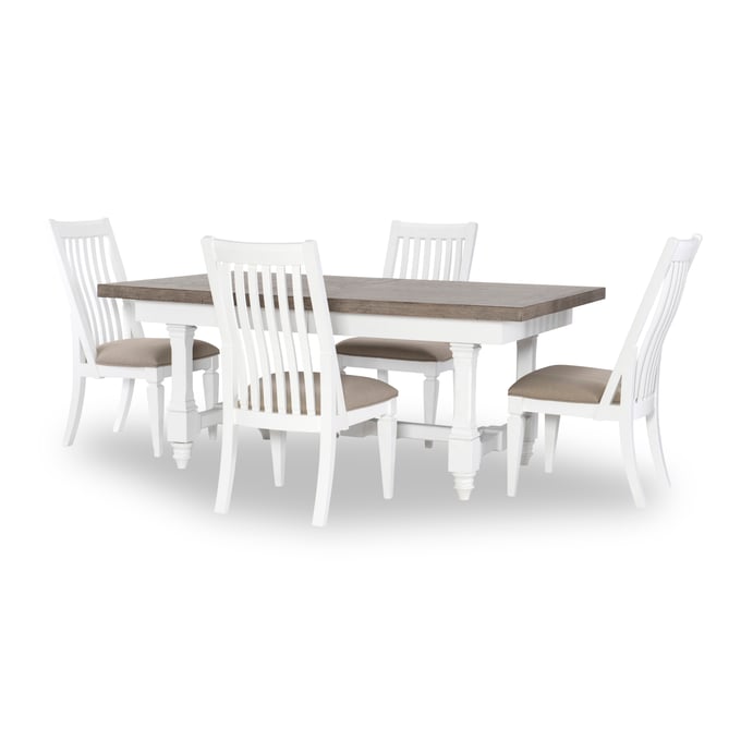 Legacy Furniture Essex Sand White 5pc Dining Room Set LGC-1374-121-DR-S1