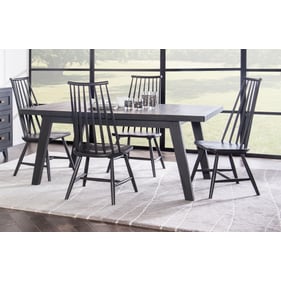 Legacy Furniture Concord Charred Oak 5pc Dining Room Set