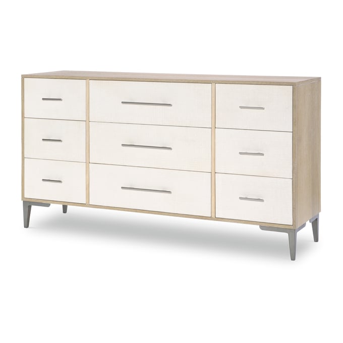 Legacy Furniture Biscayne Blonde Malabar 9 Drawers Dresser LGC-1500-1200