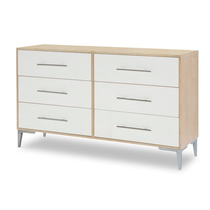 Legacy Furniture Biscayne Blonde Malabar 6 Drawers Dresser LGC-1500-1201