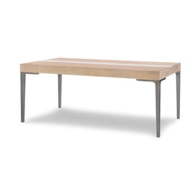 Legacy Furniture Biscayne Blonde Malabar Travertine Insert Dining Table