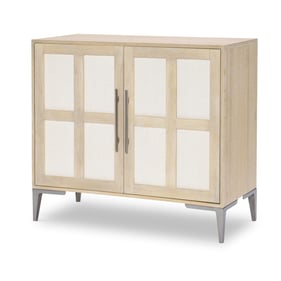 Legacy Furniture Biscayne Blonde Malabar Bachelor Door Chest Nightstand