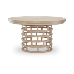 Legacy Furniture Biscayne Blonde Malabar Round Oval Dining Table