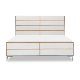 Legacy Furniture Biscayne Blonde Malabar Raffia Queen Bed