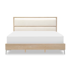 Legacy Furniture Biscayne Blonde Malabar King Upholstered Panel Bed