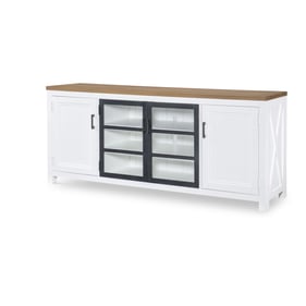 Legacy Furniture Franklin White Entertainment Console