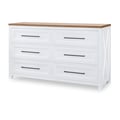 Dresser (6 Drawers, Jewelry Tray RSF, Felt Lined Top Drawers)