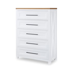 Legacy Furniture Franklin White 5 Drawers Chest