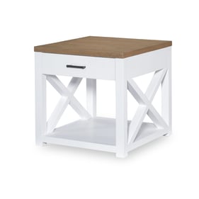 Legacy Furniture Franklin White End Table