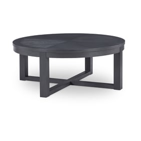 Legacy Furniture Westwood Charred Oak Round Cocktail Table