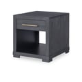 Square End Table (1 Drawer, 1 Open Shelf)