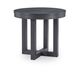 Legacy Furniture Westwood Charred Oak Round Lamp End Table