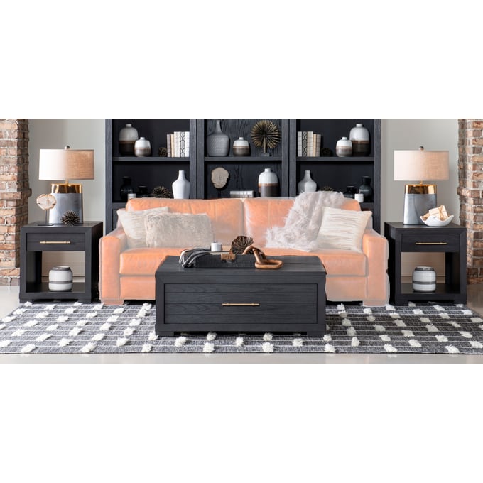 Legacy Furniture Westwood Charred Oak 3pc Coffee Table Set LGC-1731-OCT-S2