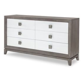 Legacy Furniture Terra Luna Weathered Oak White Dresser