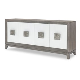 Legacy Furniture Terra Luna Weathered Oak White Credenza