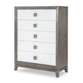 Legacy Furniture Terra Luna Weathered Oak White Drawer Chest