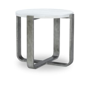 Legacy Furniture Terra Luna White Side Table