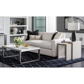 Legacy Furniture Terra Luna White 2pc Coffee Table Set