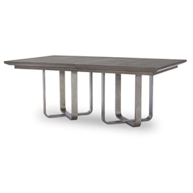 Legacy Furniture Terra Luna Weathered Oak Trestle Dining Table