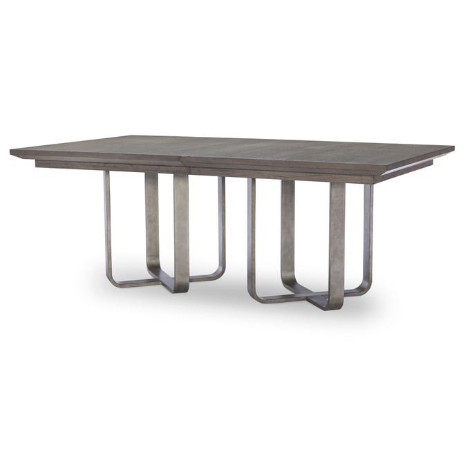 Legacy Furniture Terra Luna Weathered Oak Trestle Dining Table LGC-2280-722K