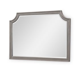 Legacy Furniture Kingston Tweed Gray Beveled Mirror