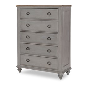 Legacy Furniture Kingston Brown Tweed Gray Drawer Chest