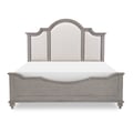 Uph. Panel Headboard, King 6/6 - Cal. King 6/0, KD, Accepts Metal Bed Frame