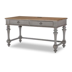 Legacy Furniture Kingston Brown Tweed Gray Writing Desk