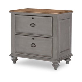 Legacy Furniture Kingston Brown Tweed Gray Lateral File Cabinet