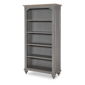 Legacy Furniture Kingston Brown Tweed Gray Bookcase