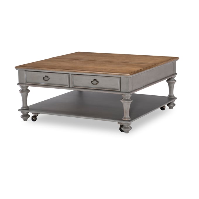 Legacy Furniture Kingston Brown Tweed Gray Lift Top Cocktail Table LGC-2311-904