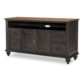 Legacy Furniture Kingston Brown Dark Sable 62 Inch Entertainment Console