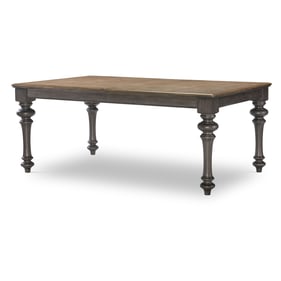 Legacy Furniture Kingston Brown Dark Sable Leg Dining Table