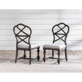 2 Legacy Furniture Kingston Dark Sable Side Chairs