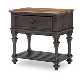 Legacy Furniture Kingston Brown Dark Sable Open Nightstand