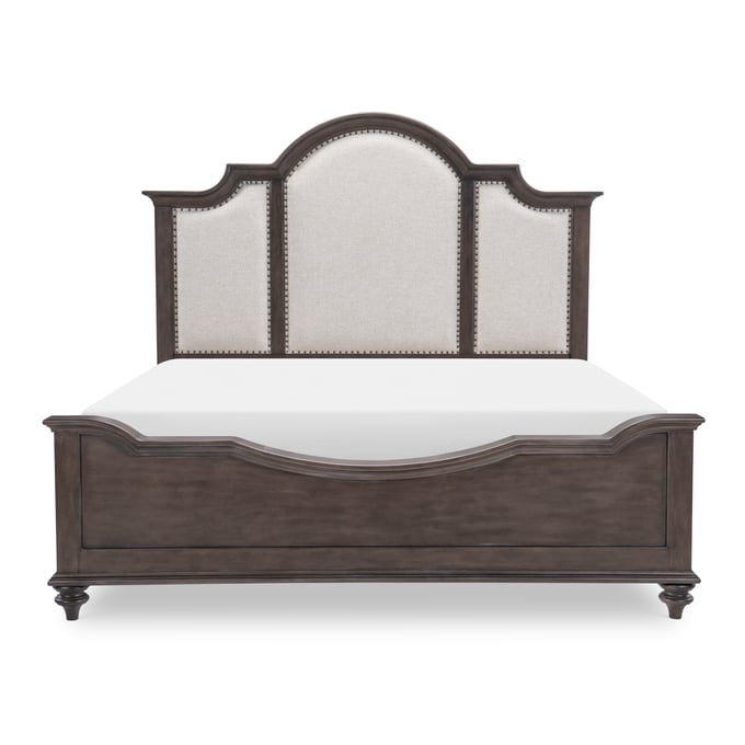 Legacy Furniture Kingston Dark Sable Queen Upholstered Headboard LGC-2312-4205