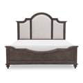 Uph. Panel Headboard, King 6/6 - Cal. King 6/0, KD, Accepts Metal Bed Frame