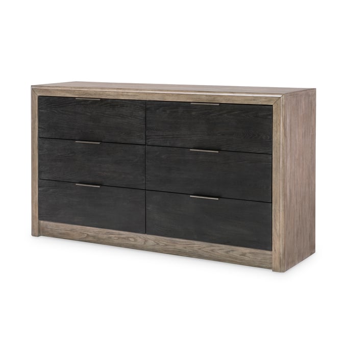 Legacy Furniture Halifax Java Flax 6 Drawers Dresser LGC-2400-1200