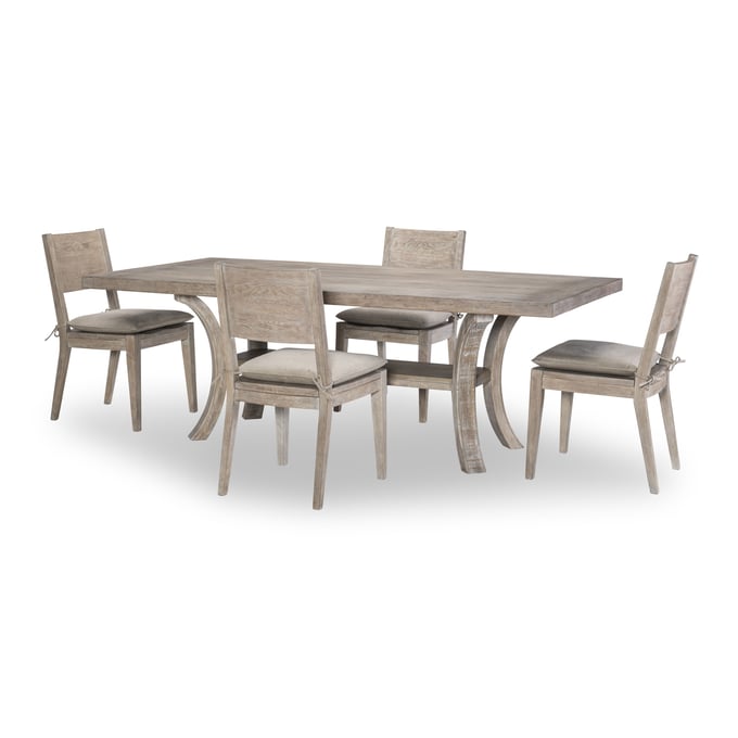 Legacy Furniture Halifax Flax Trestle 5pc Dining Room Set LGC-2400-622-140-DR-S1