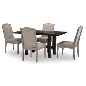 Legacy Furniture Halifax Java Flax 5pc Dining Room Set With Freindship Tabl...