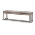 Bench (KD, Wood Seat, Seat Height: 15