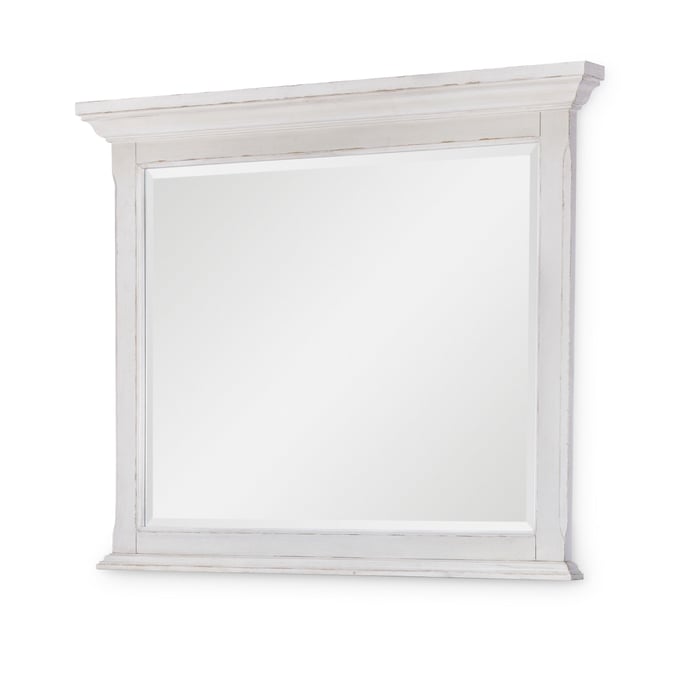 Legacy Furniture Cottage Park Aged White Beveled Mirror LGC-2430-0200