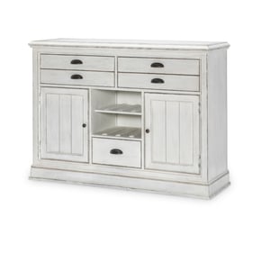 Legacy Furniture Cottage Park Aged White Credenza Server