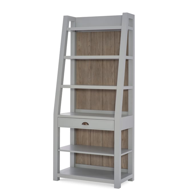 Legacy Furniture Union Square Slat Gray Bookcase LGC-2450-181