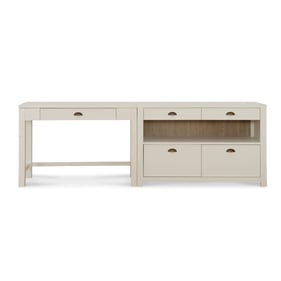 Legacy Furniture Union Square Ivory 2pc Office Furniture Set